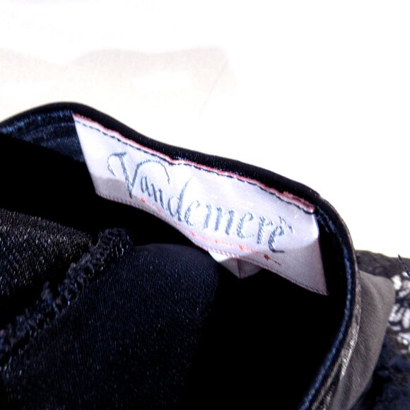 Vandemere Vintage Satin Teddy Romper Panties M - Picture 4 of 10